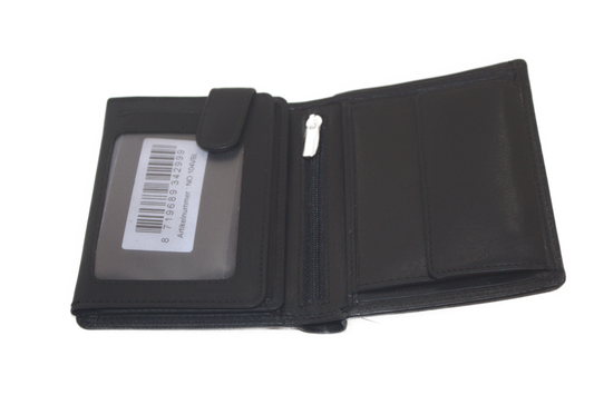 OI Heren billfold hoog 11 Pasjes / anti skim 104