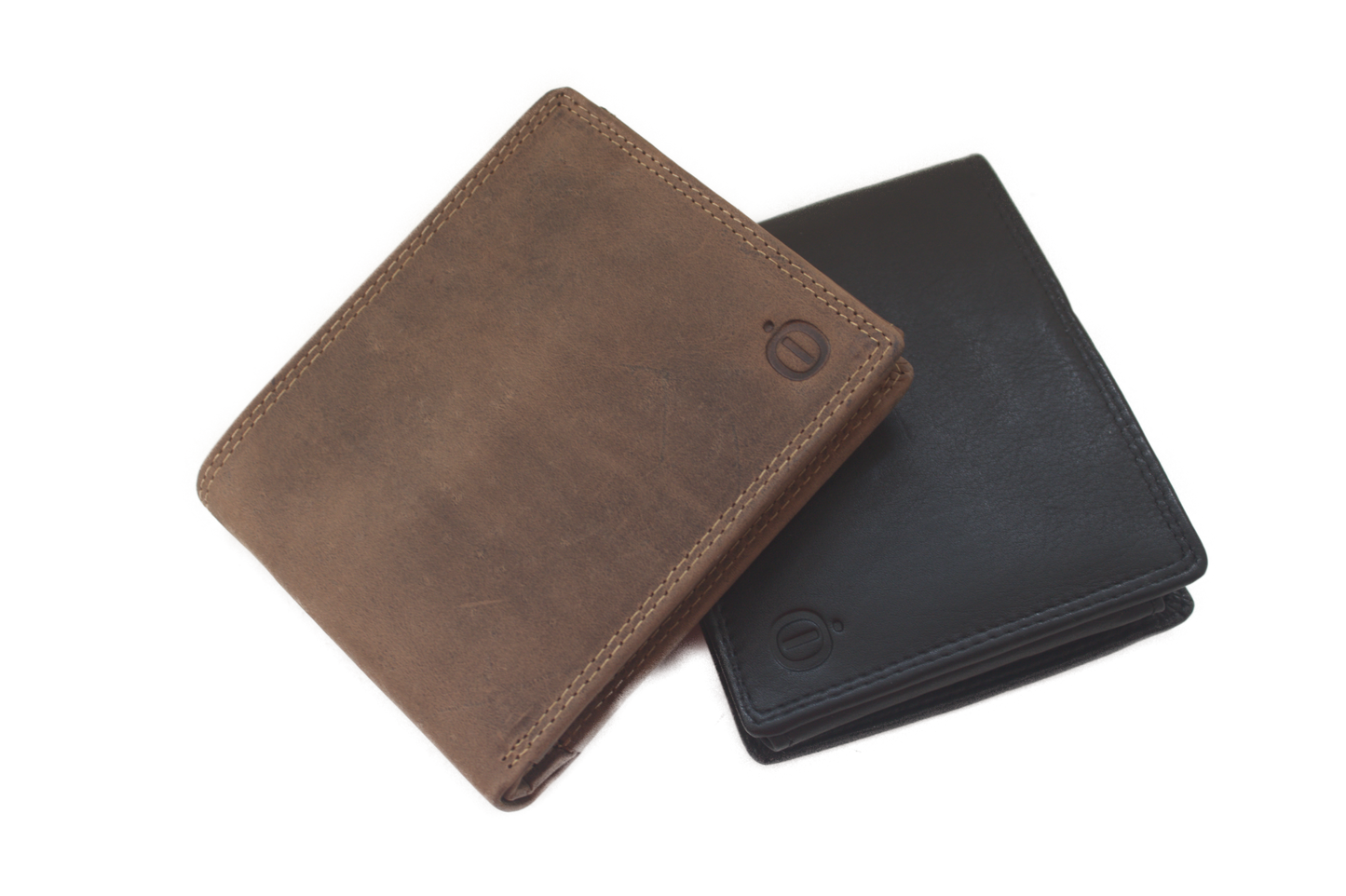 OI Heren billfold laag 11 pasjes / zonder drukker / zwart / Anti skim 114