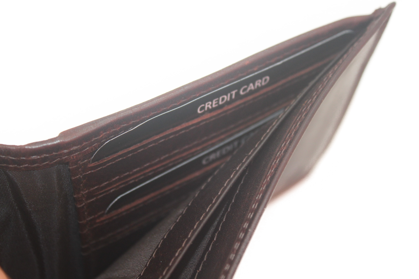 OI Billfold Laag 4+ 4 creditcards / anti skim / bruin 116VBR