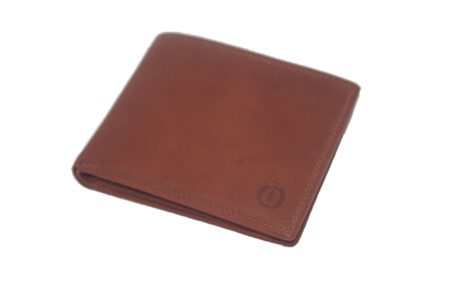 OI Billfold Laag 4 + 4 creditcards / anti skim/ cognac/camel 116VC
