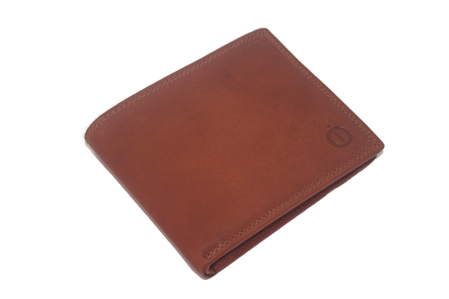 OI Billfold Laag 4 + 4 creditcards / anti skim/ cognac/camel 116VC