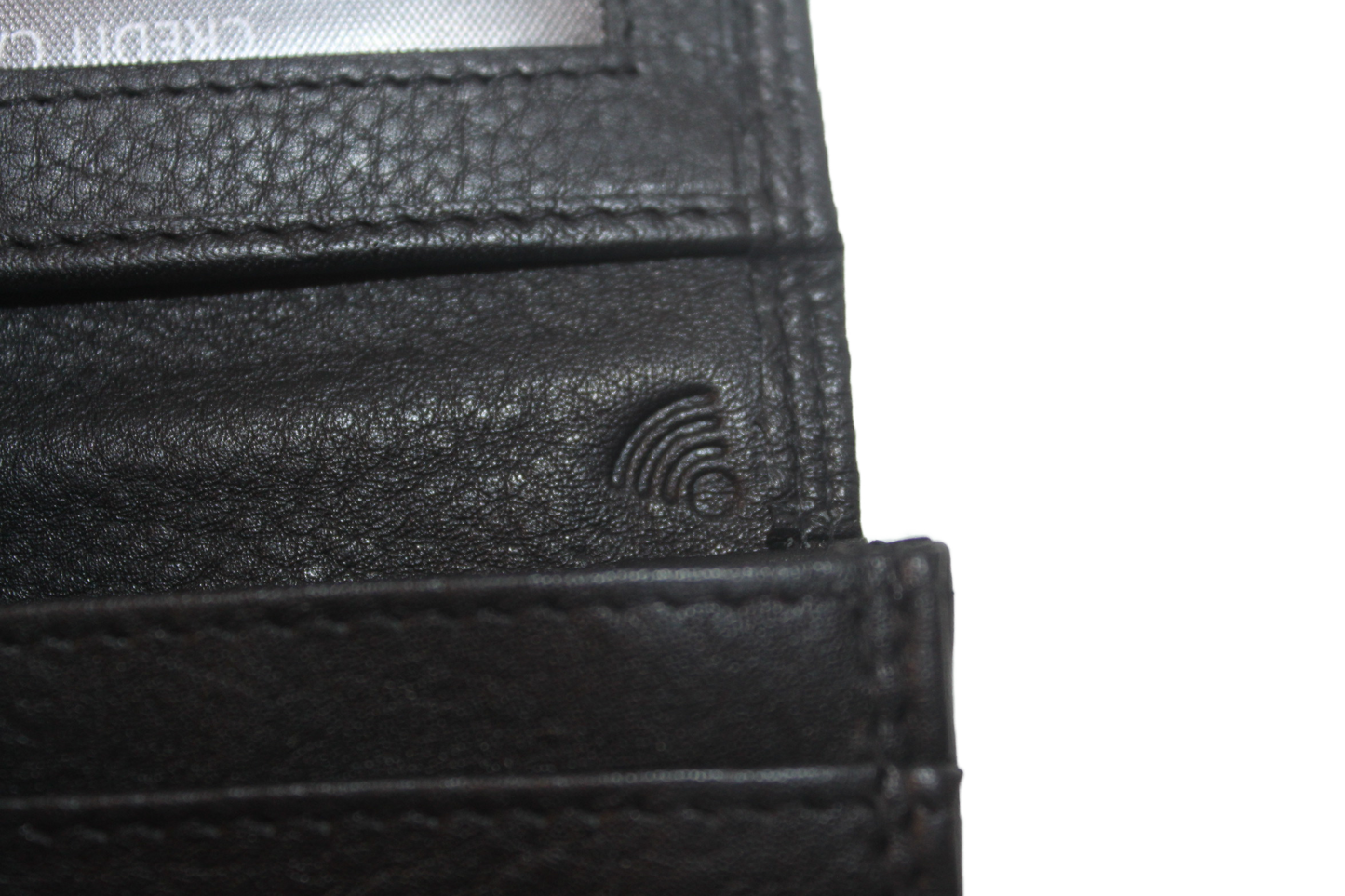 OI Dames overslag portemonnee RFID protected zwart 118