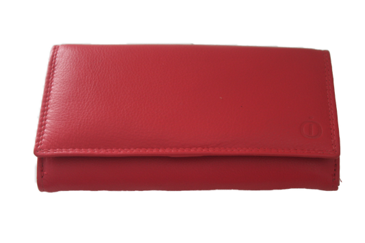 OI Huishoudportemonnee / beugelportemonnee/ knipbeurs / Rood 121R