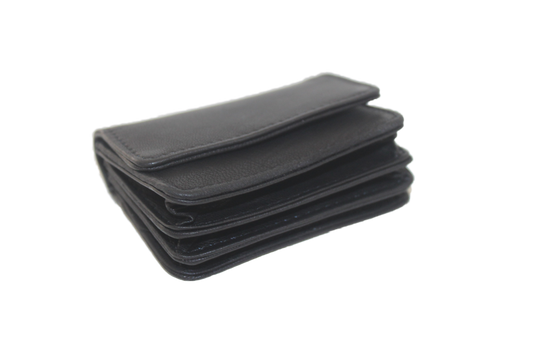 Mini soufflé portemonneetje echt heel klein 130 in 7 kleuren