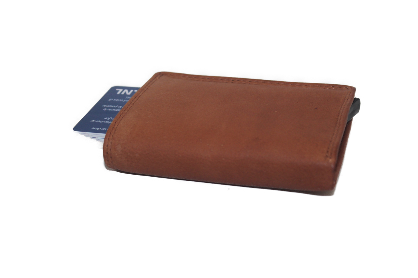 OI Billfold met cardprotector en 3 extra pasjes / anti skim / cognac/camel 145VC
