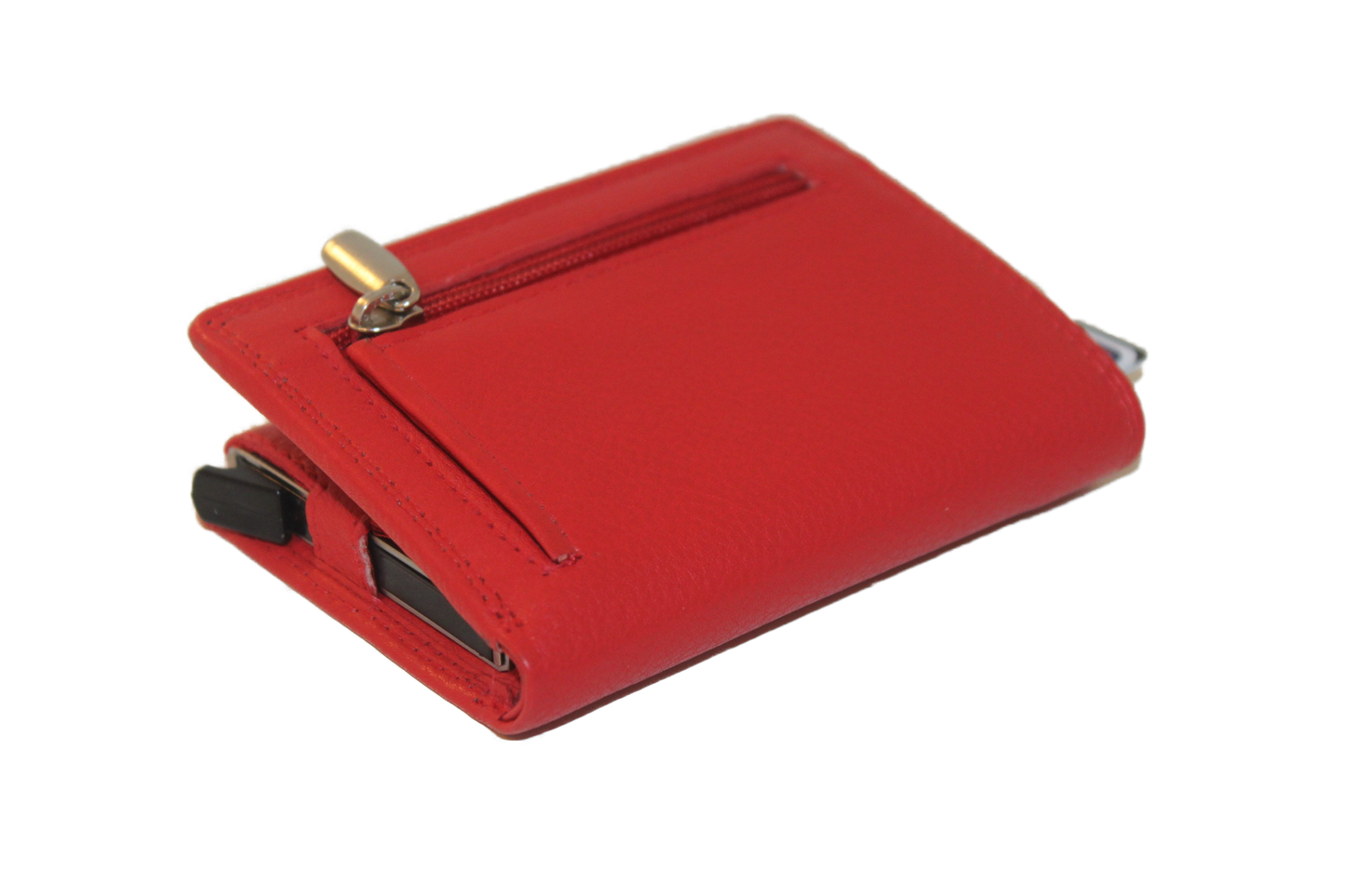 OI Billfold met cardprotector en 3 extra pasjes / anti skim / Rood 145R