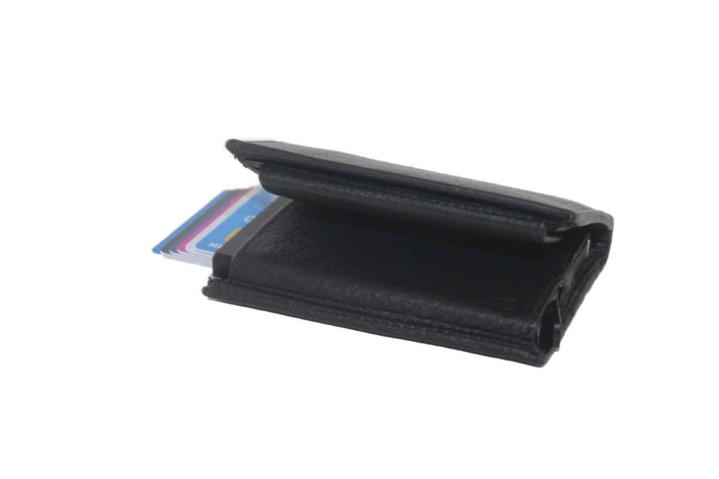 OI Billfold met cardprotector en wiener schachtel / zwart148