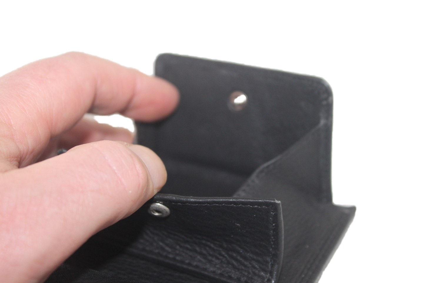 OI Billfold met cardprotector en wiener schachtel / zwart148