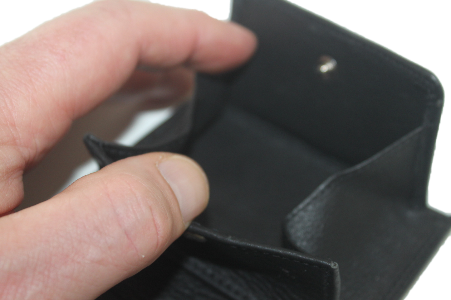 OI Billfold met cardprotector en wiener schachtel / zwart148