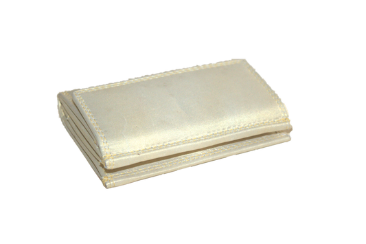 OI Portemonnee Klein / goud kleurig leren beursje / anti skim / 150 Gold