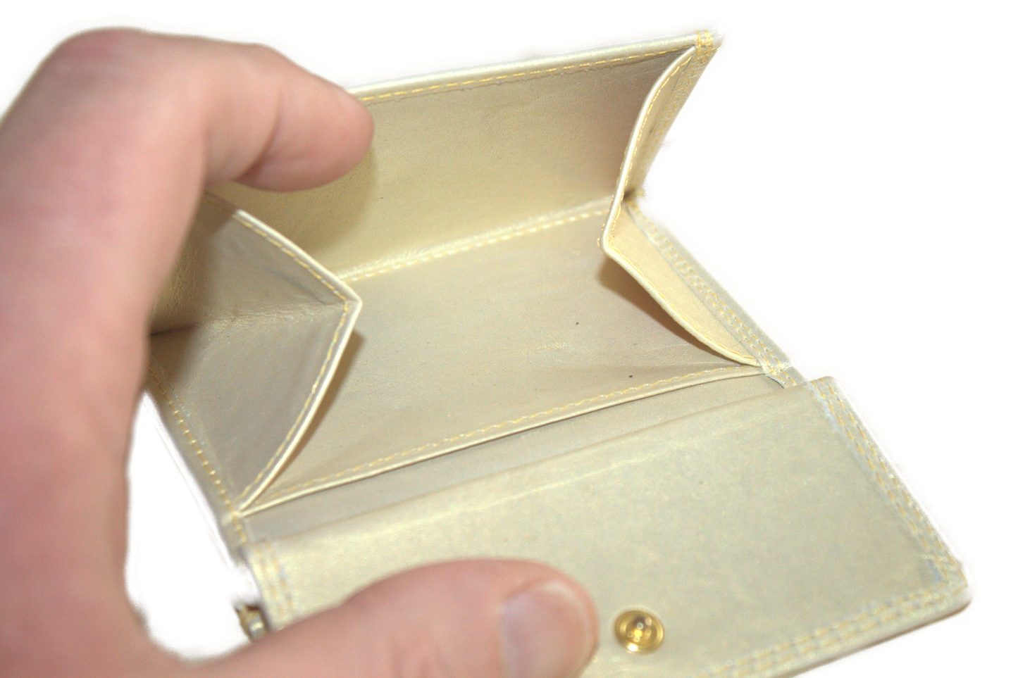 OI Portemonnee Klein goud / anti skim / Goud 150 Gold