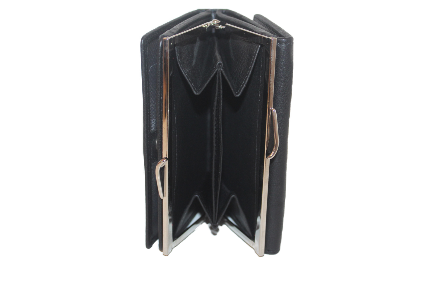 OI Beugelportemonnee/ knipbeurs/ Groot /RFID safe/ zwart 159