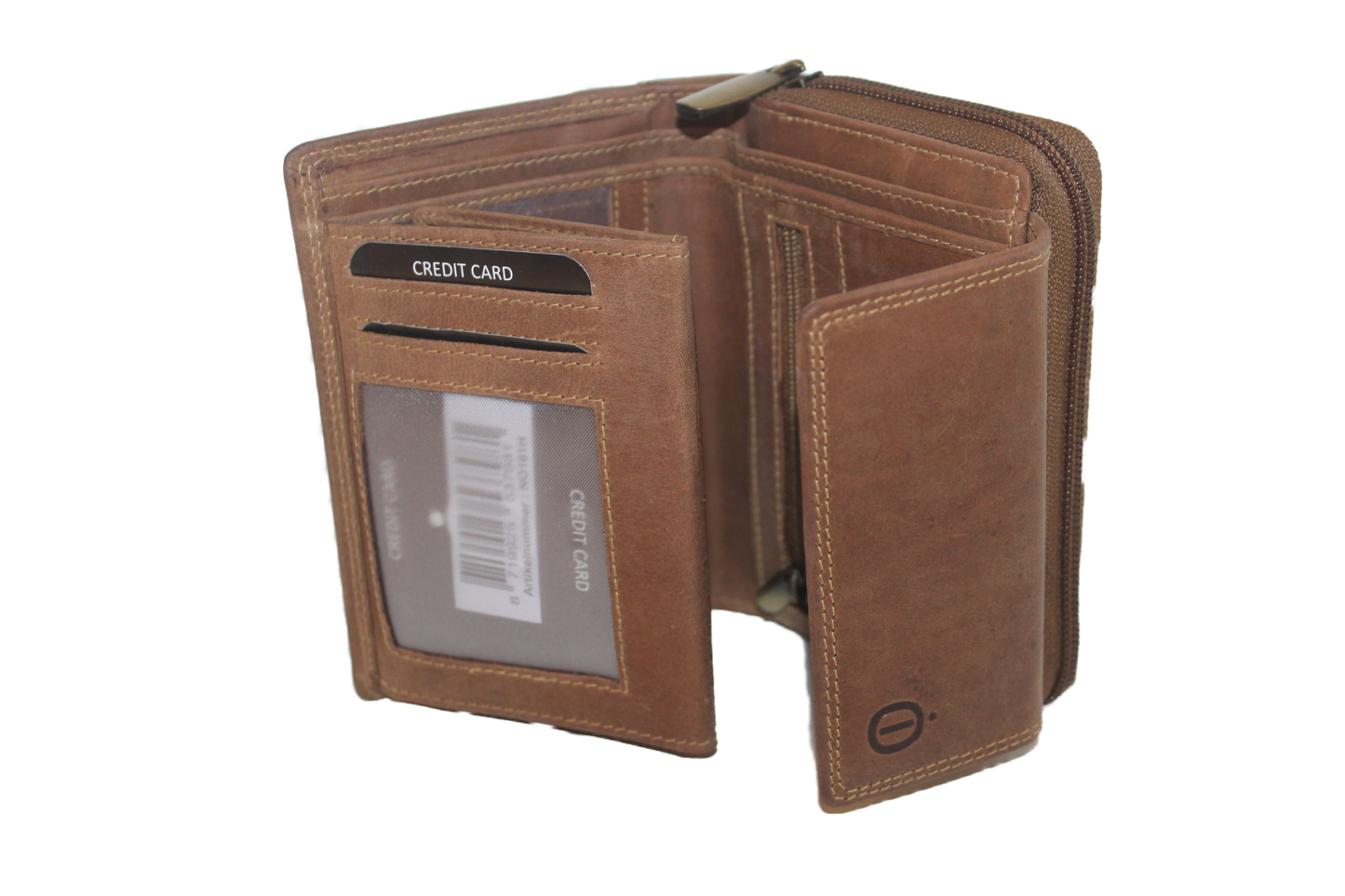 OI Dames Rits portemonnee/ zeer uitgebreid/RFID safe/ Hunter 161H