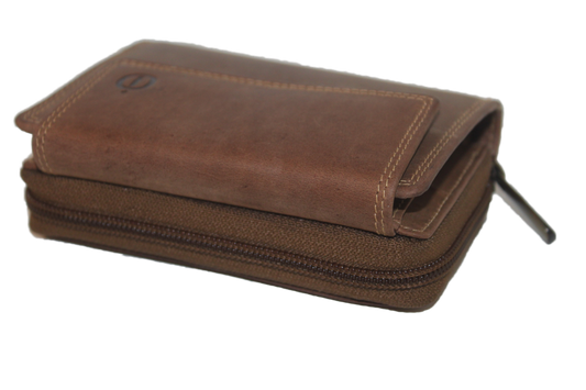 OI Dames Rits portemonnee/ zeer uitgebreid/RFID safe/ Hunter 161H