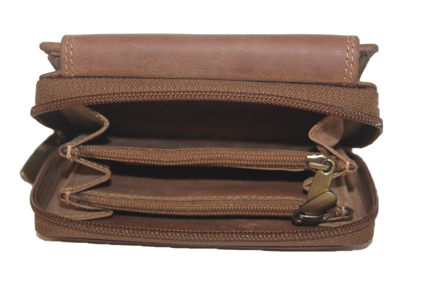 OI Dames Rits portemonnee/ zeer uitgebreid/RFID safe/ Hunter 161H