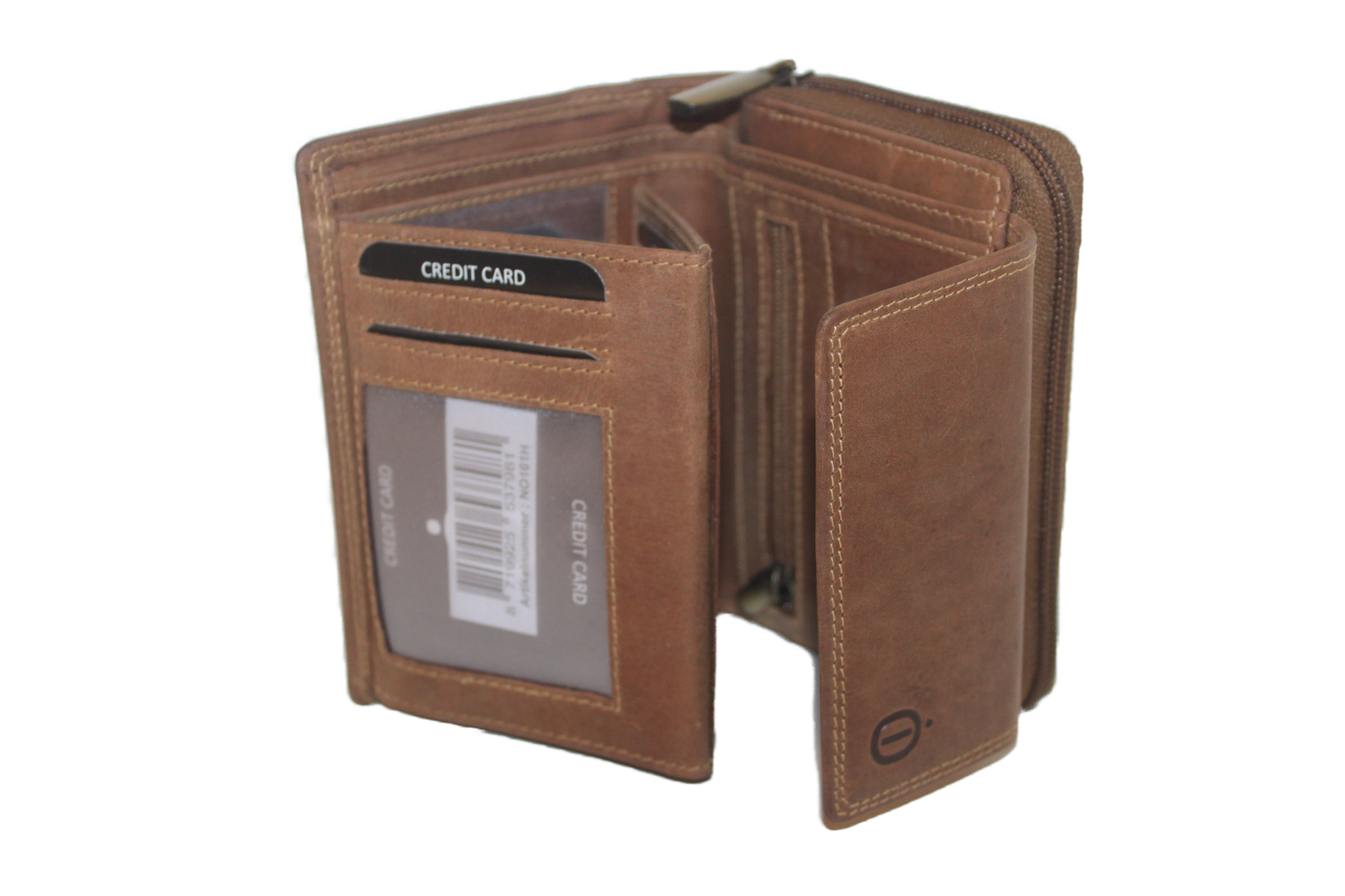 OI Dames Rits portemonnee/ zeer uitgebreid/RFID safe/ Hunter 161H