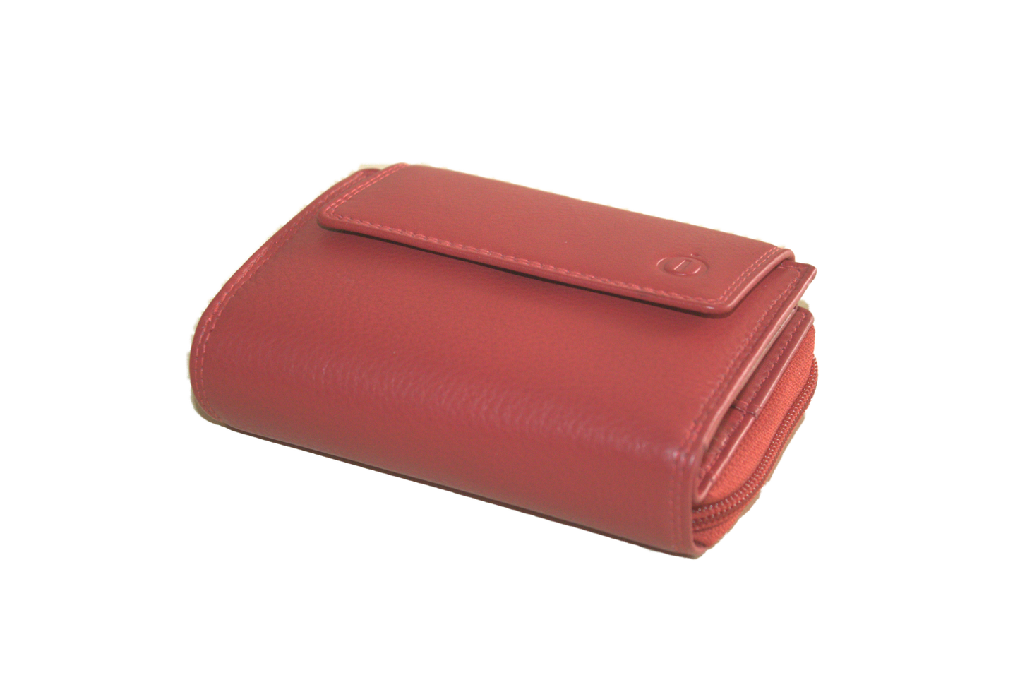 OI Dames Rits portemonnee zeer uitgebreid 161 Rood