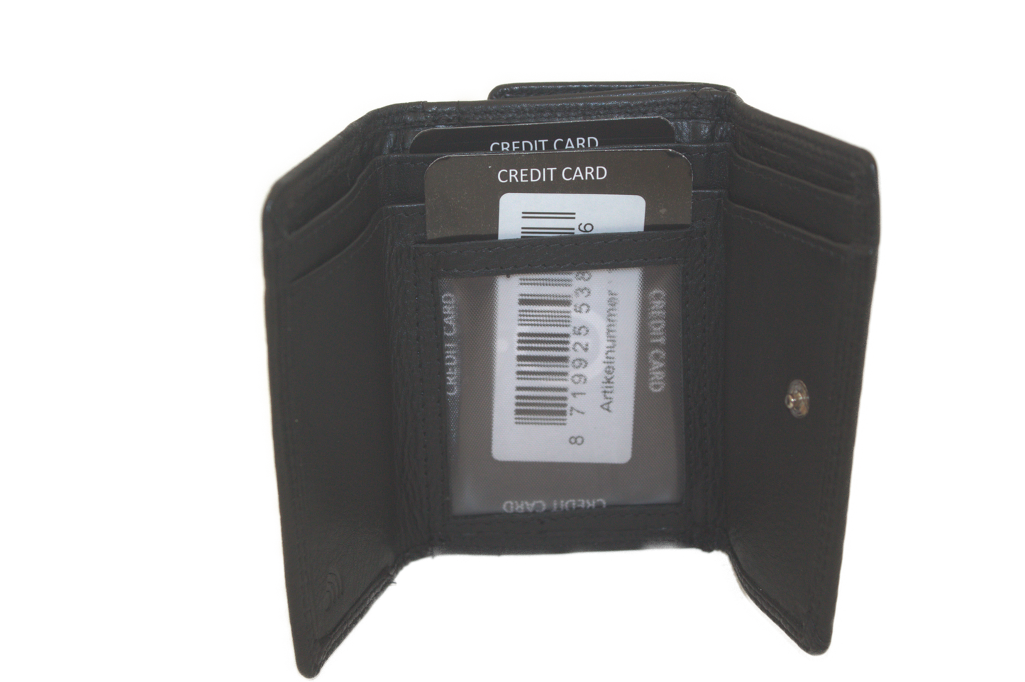 OI Portemonnee zwart LR / anti skim 164