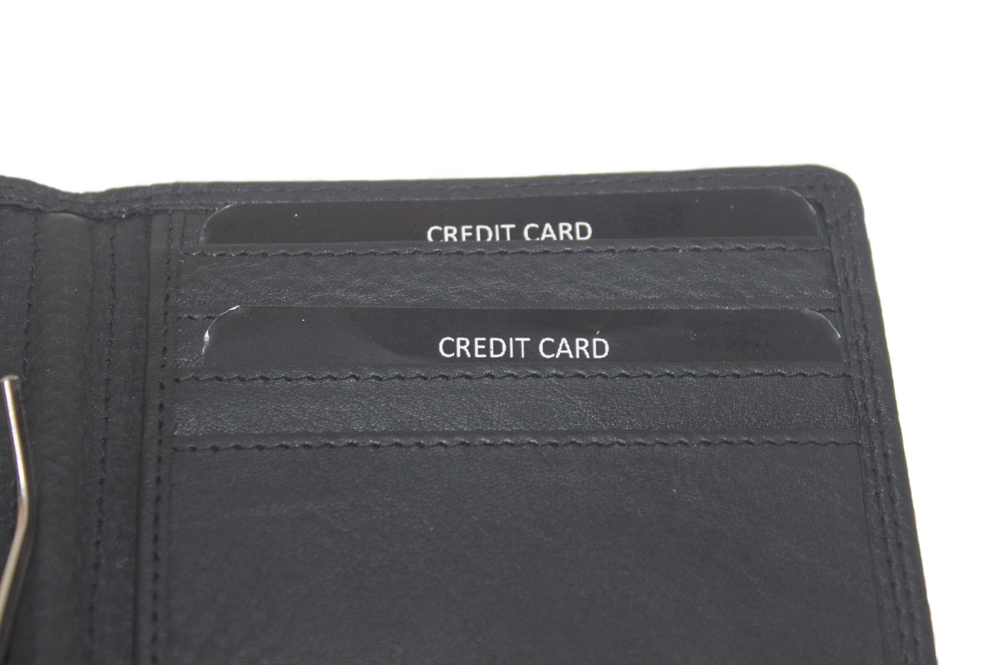 OI billfold Dollarclip creditcards / anti skim / zwart 170