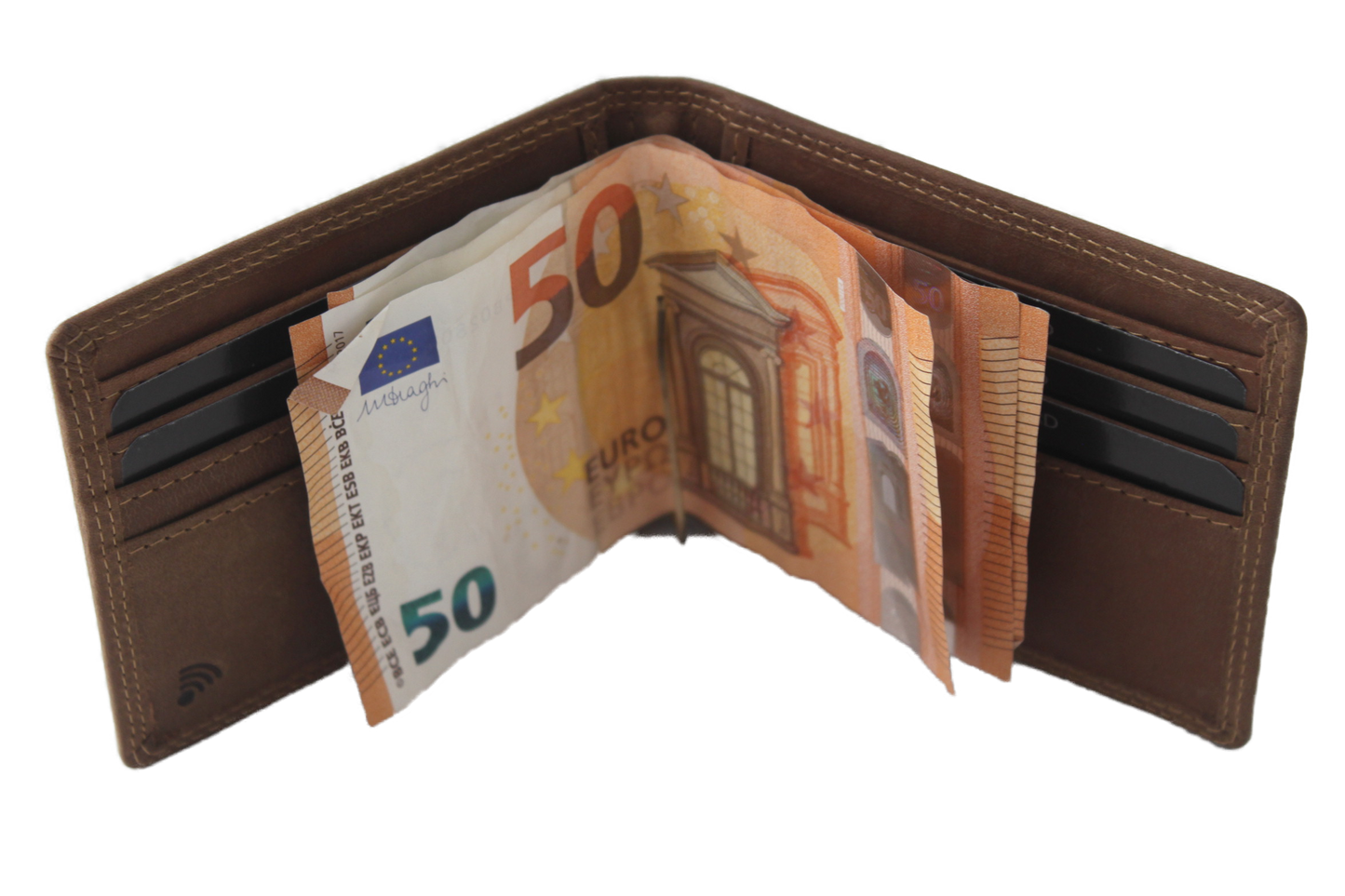 OI Billfold portemonnee met Dollarclip en creditcards / anti skim / Hunter 170H