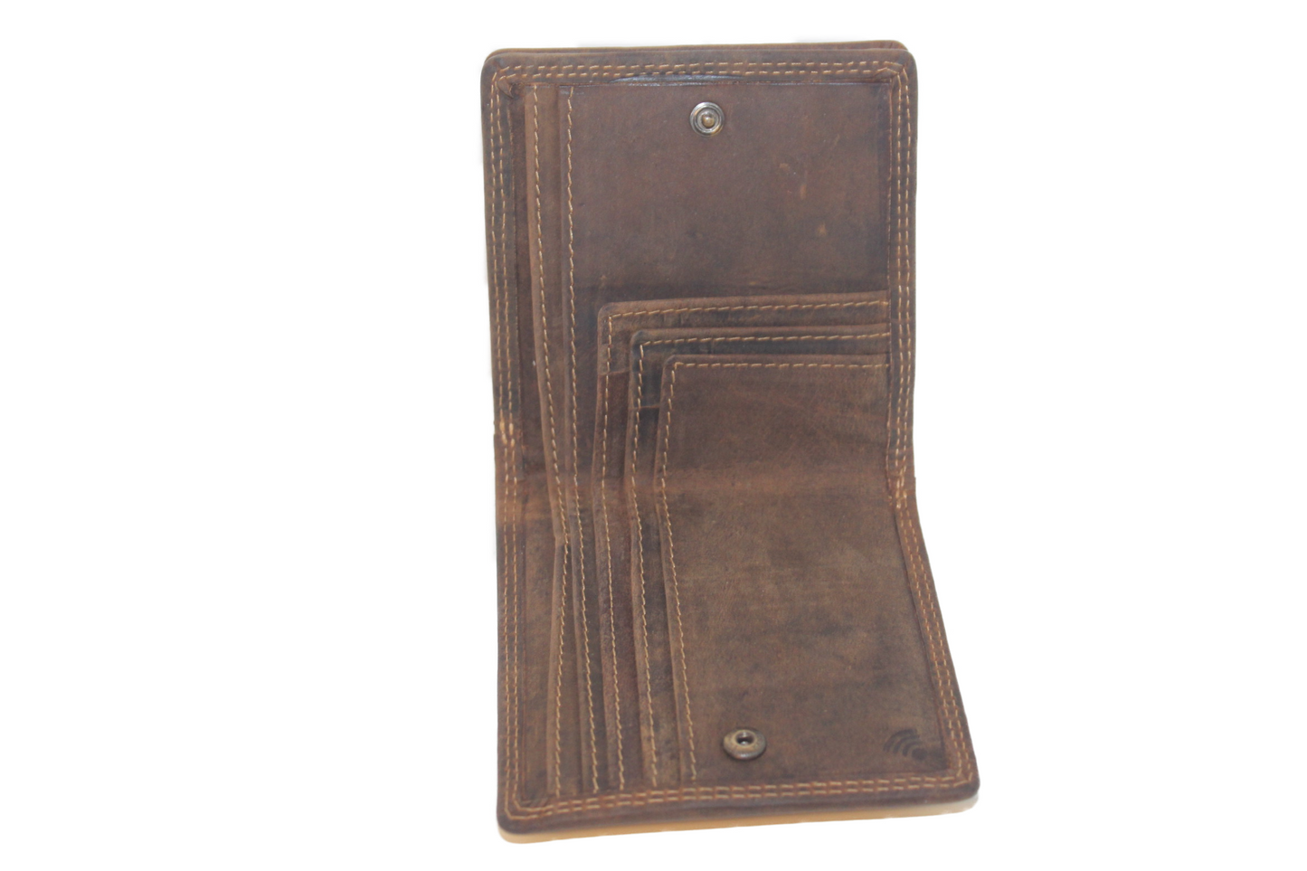 OI Billfold met vierkant bakje/ wiener schachtel/ geen pasjes 177H