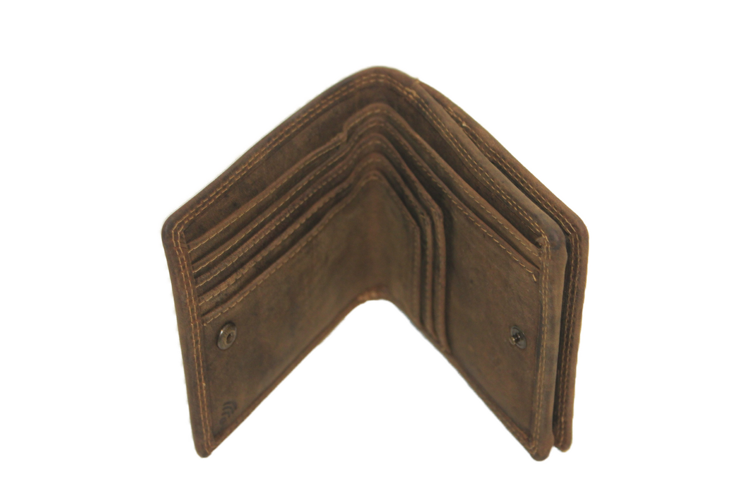 OI Billfold met vierkant bakje/ wiener schachtel/ geen pasjes 177H
