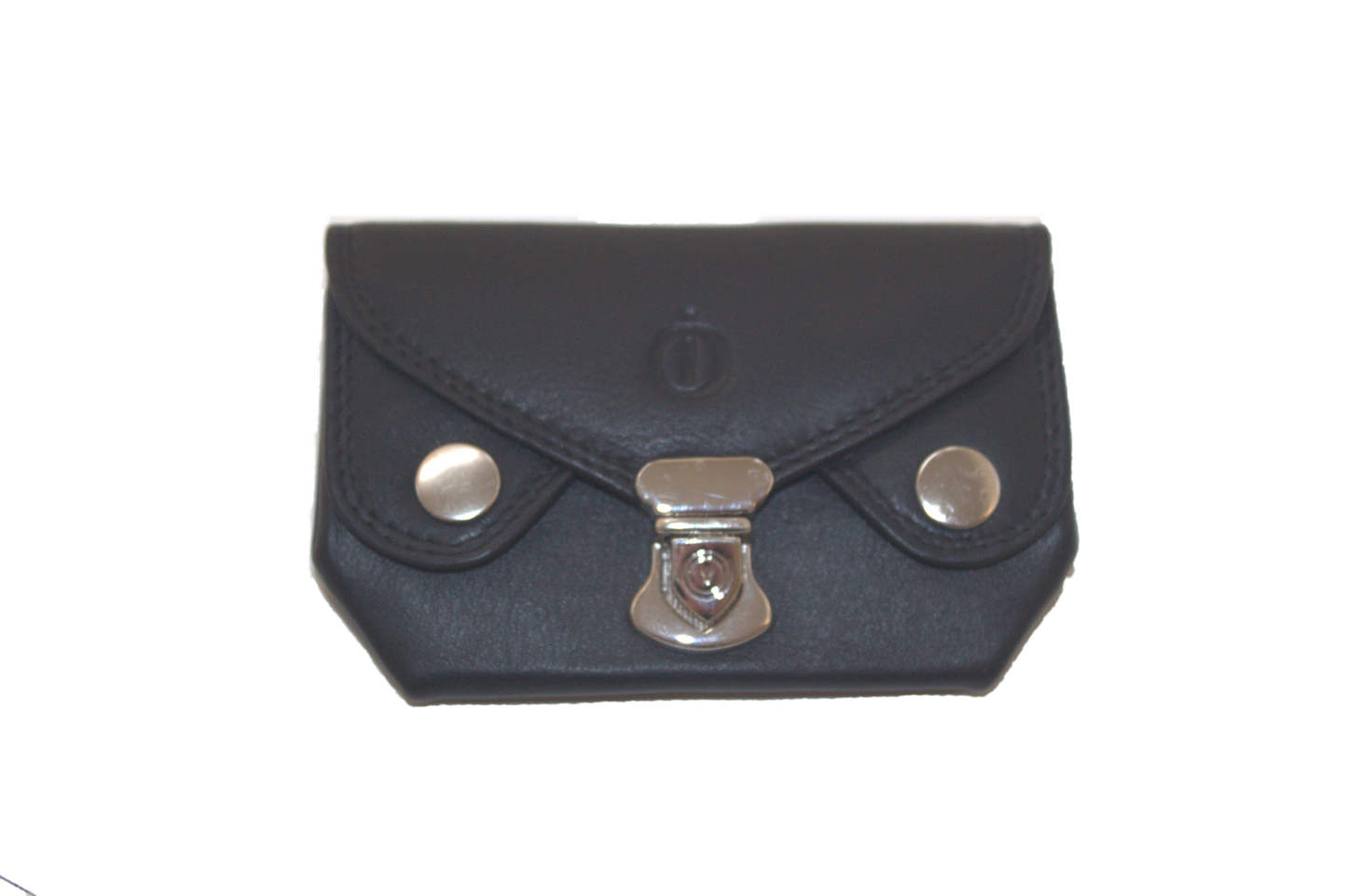 OI Portemonnee oud model met drukkers en schuifslotje/ RFID safe / zwart 178