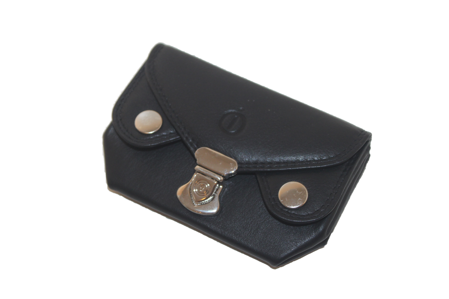 OI Portemonnee oud model met drukkers en schuifslotje/ RFID safe / zwart 178