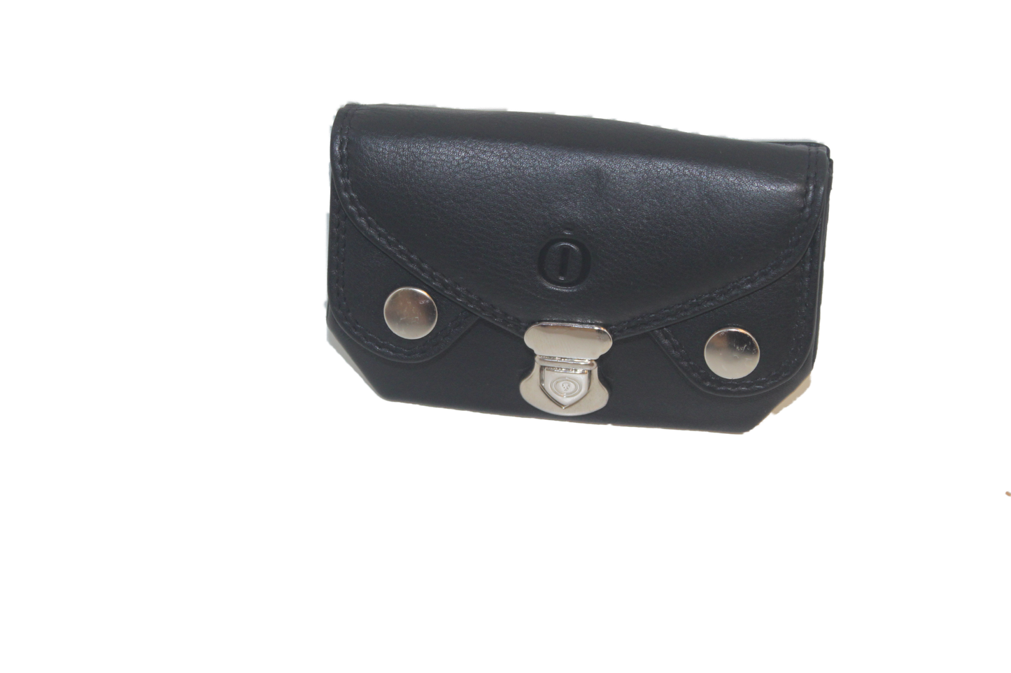 OI Portemonnee oud model met drukkers en schuifslotje/ RFID safe / zwart 178