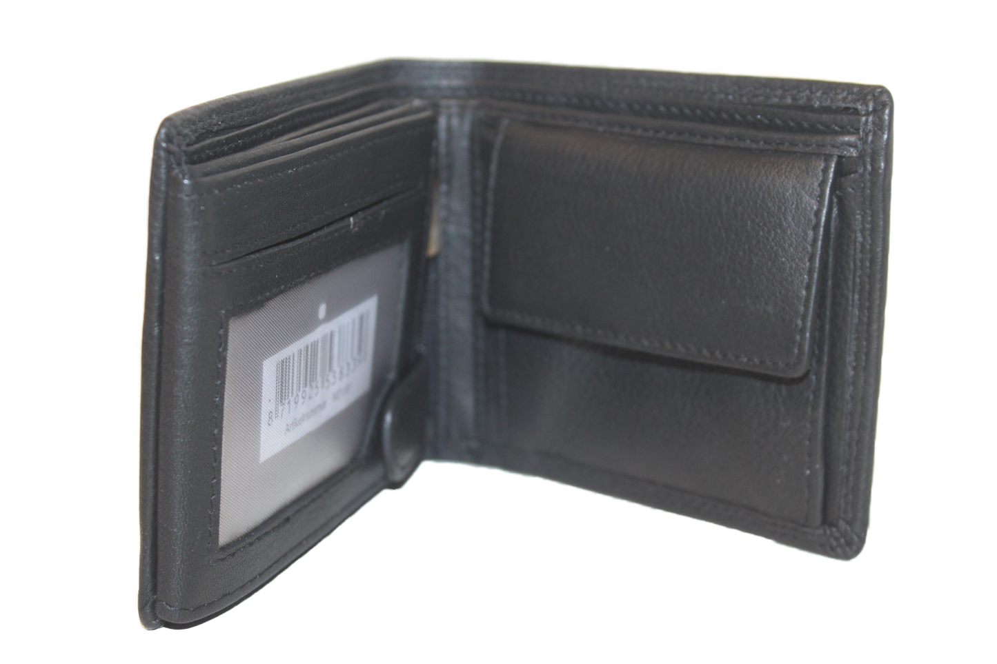 OI Billfold Laag model / klein / anti skim / zwart 181