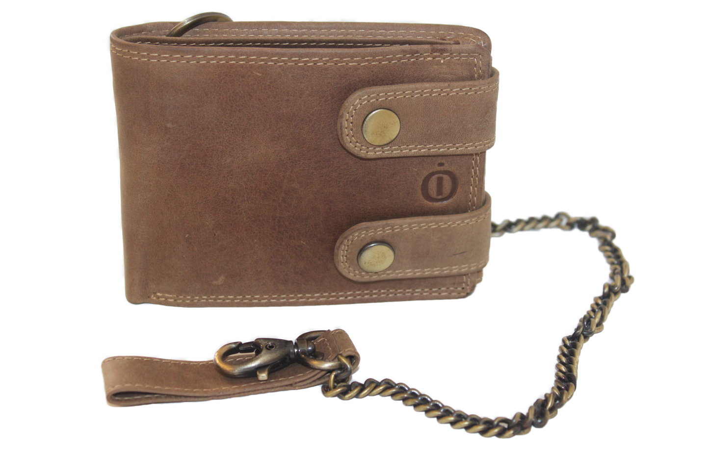OI billfold laag met ketting / anti skim / Hunter 187H