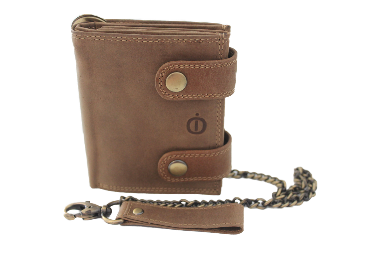 OI Billfold hoog met ketting / Hunter / anti skim 188H