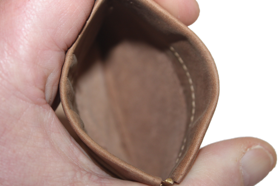 OI Klapportemonneetje 2 STUKS / met ritsje voorop / Hunter 191H