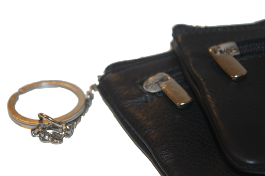 OI Sleutelbeursje / Sleuteletui leder zwart origineel 192