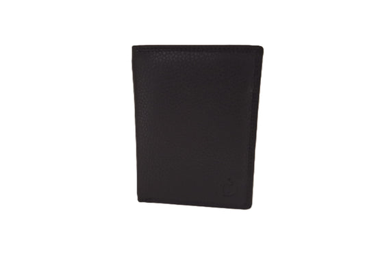 Portemonnee met Figuretta Kaarthouder zonder muntgeld vak / zwart 145N