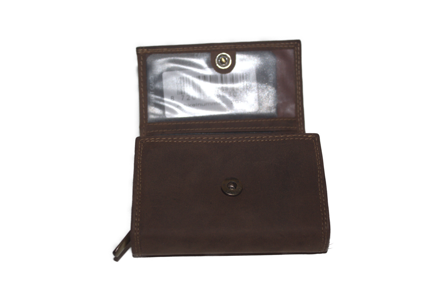 Kleine Rits portemonnee / overslag beursje / anti skim / Hunter 203H