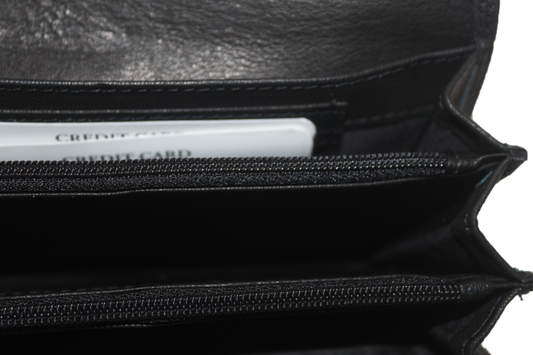 Overslag portemonnee met ruimte voor veel foto's / Harmonica / 205 in 7 kleuren