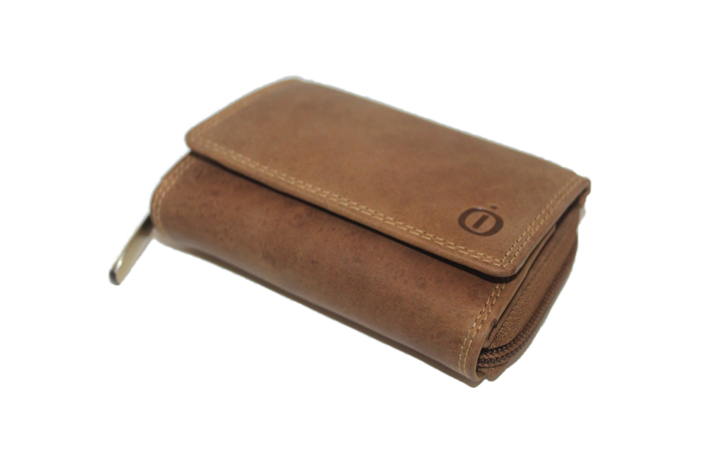 OI Rits portemonnee simpel / anti skim / Hunter bruin 209H
