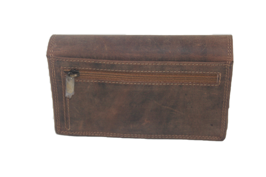 OI Europortemonnee, lange harmonica beurs voor dames / skim veilig / Hunter 214H