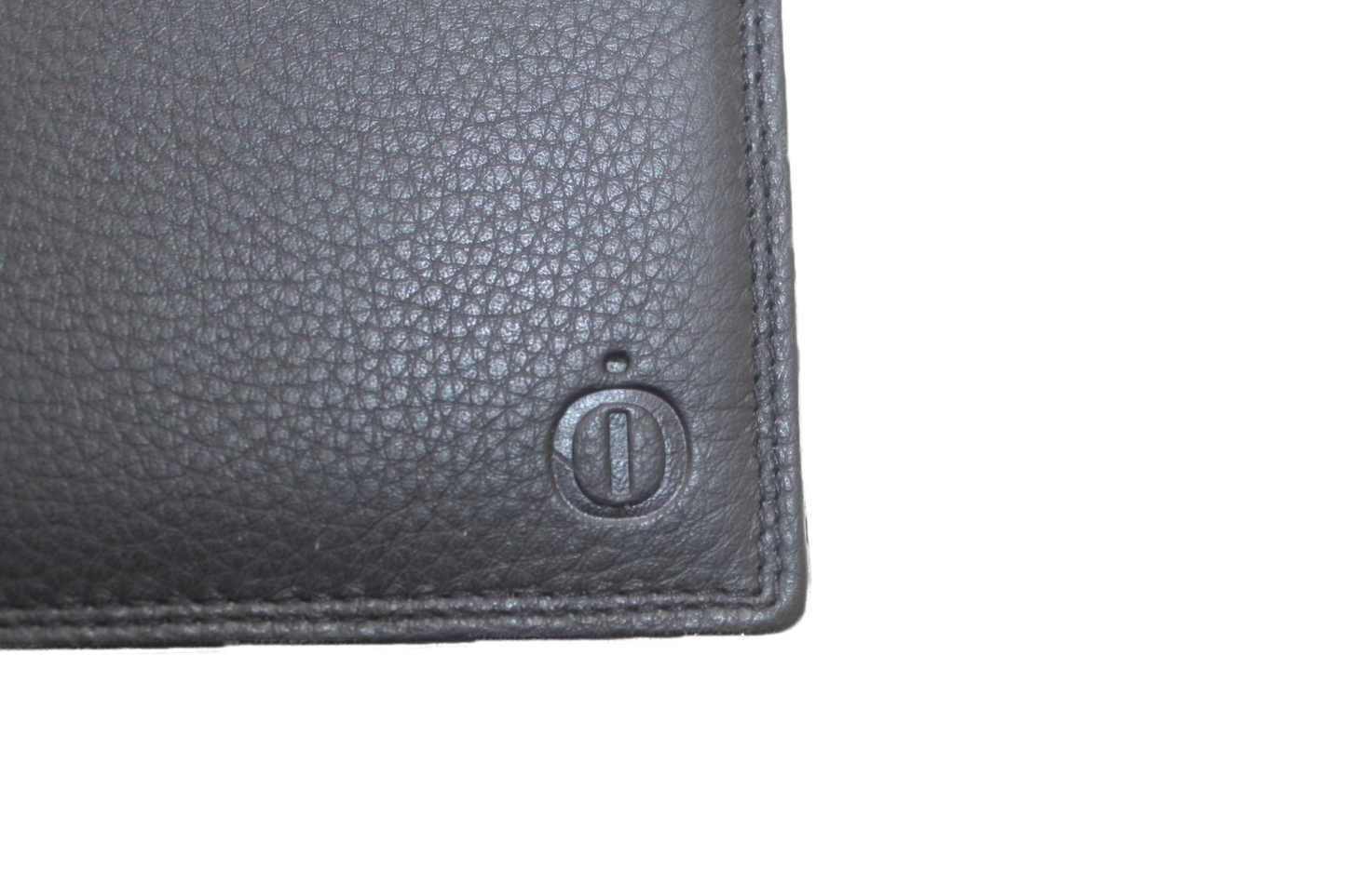 OI Billfold laag / 10 creditcards / plat/ anti skim / leder / zwart 215