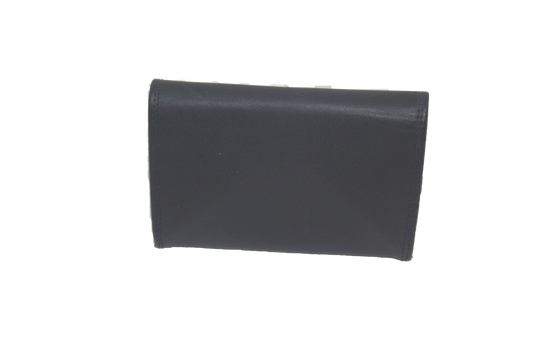 Leren bakportemonnee / opa-beurs zwart / oud model origineel / RFID safe  250