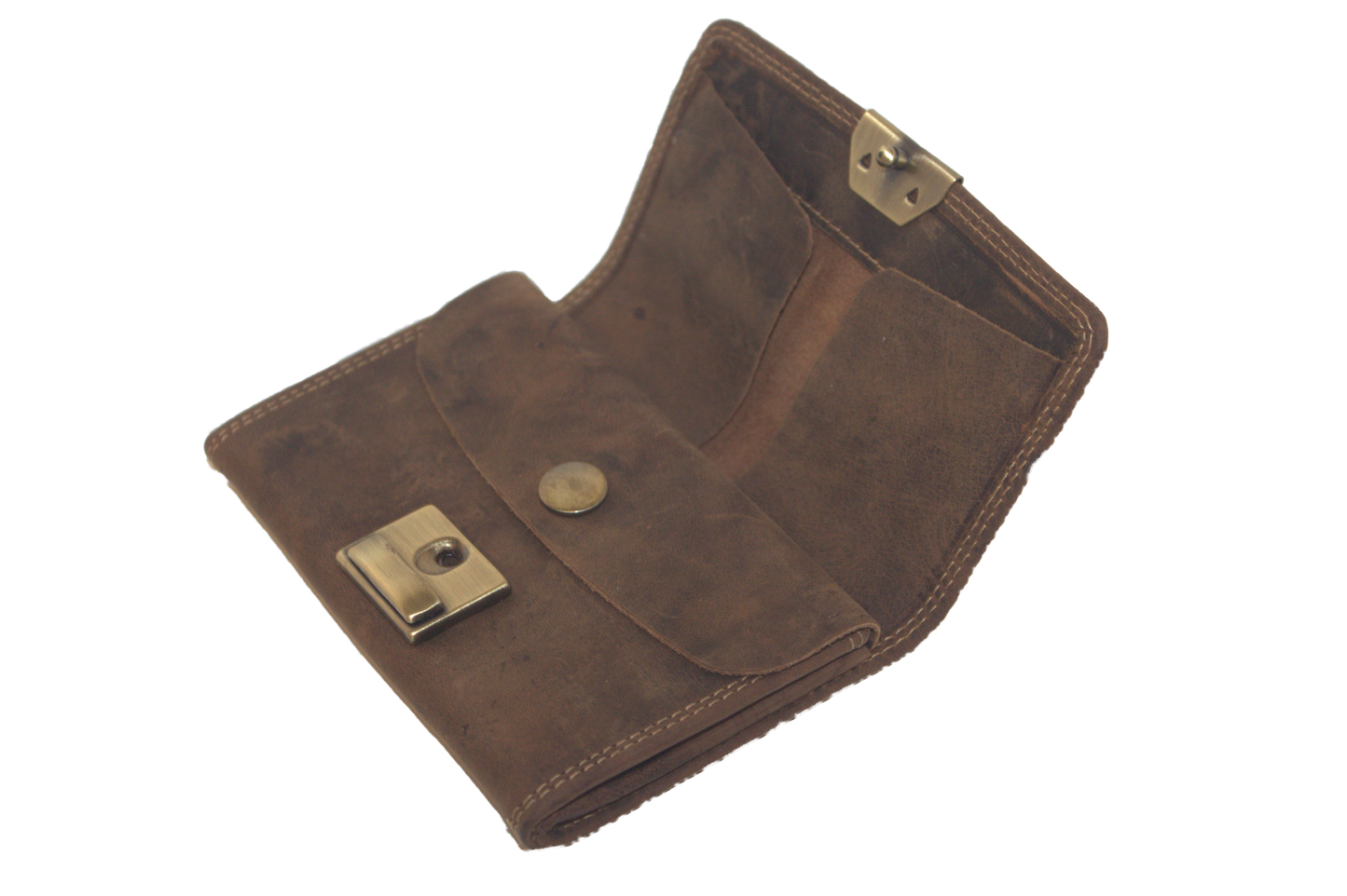 Hunter bruine Bakbeurs / opa-portemonnee / oud model origineel 250H