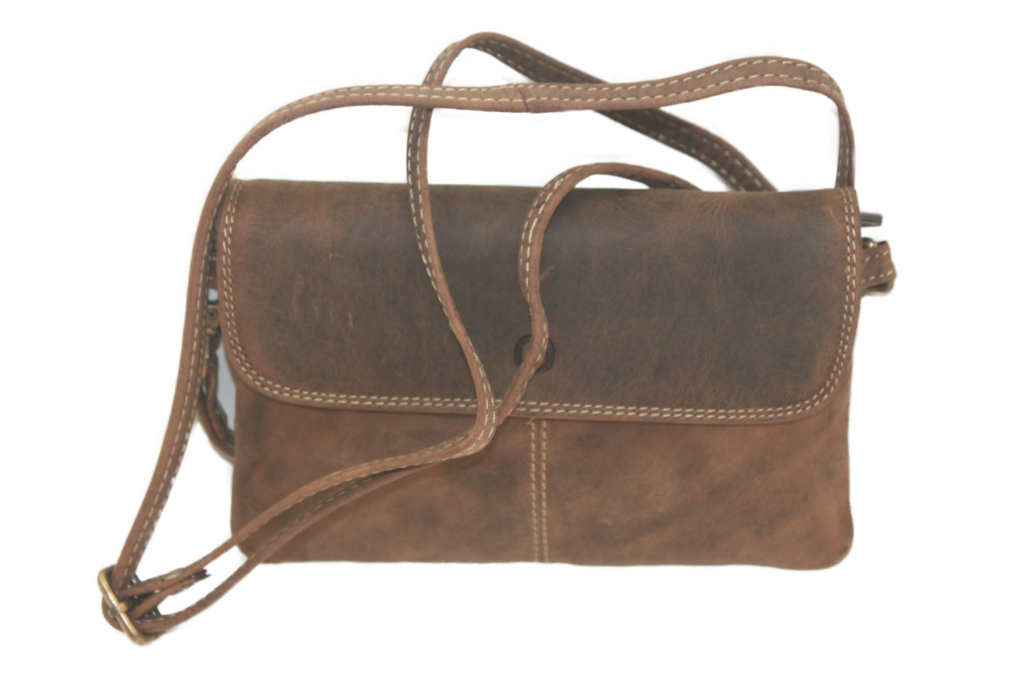 Leren envelop tasje / Clutch / gelegenheidstasje / Dames tasje / Hunter leder 258H