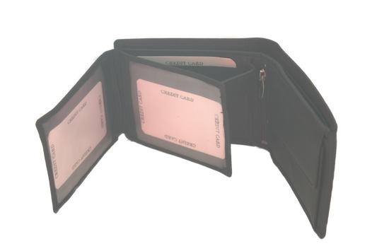 Innuendo Billfold laag model / heren portemonnee zwart / voordeliger / zwart 265