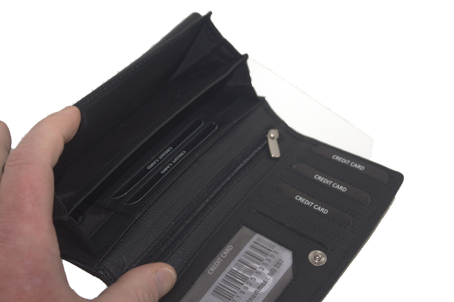 Damesportemonnee 24 pasjes / anti skim 287
