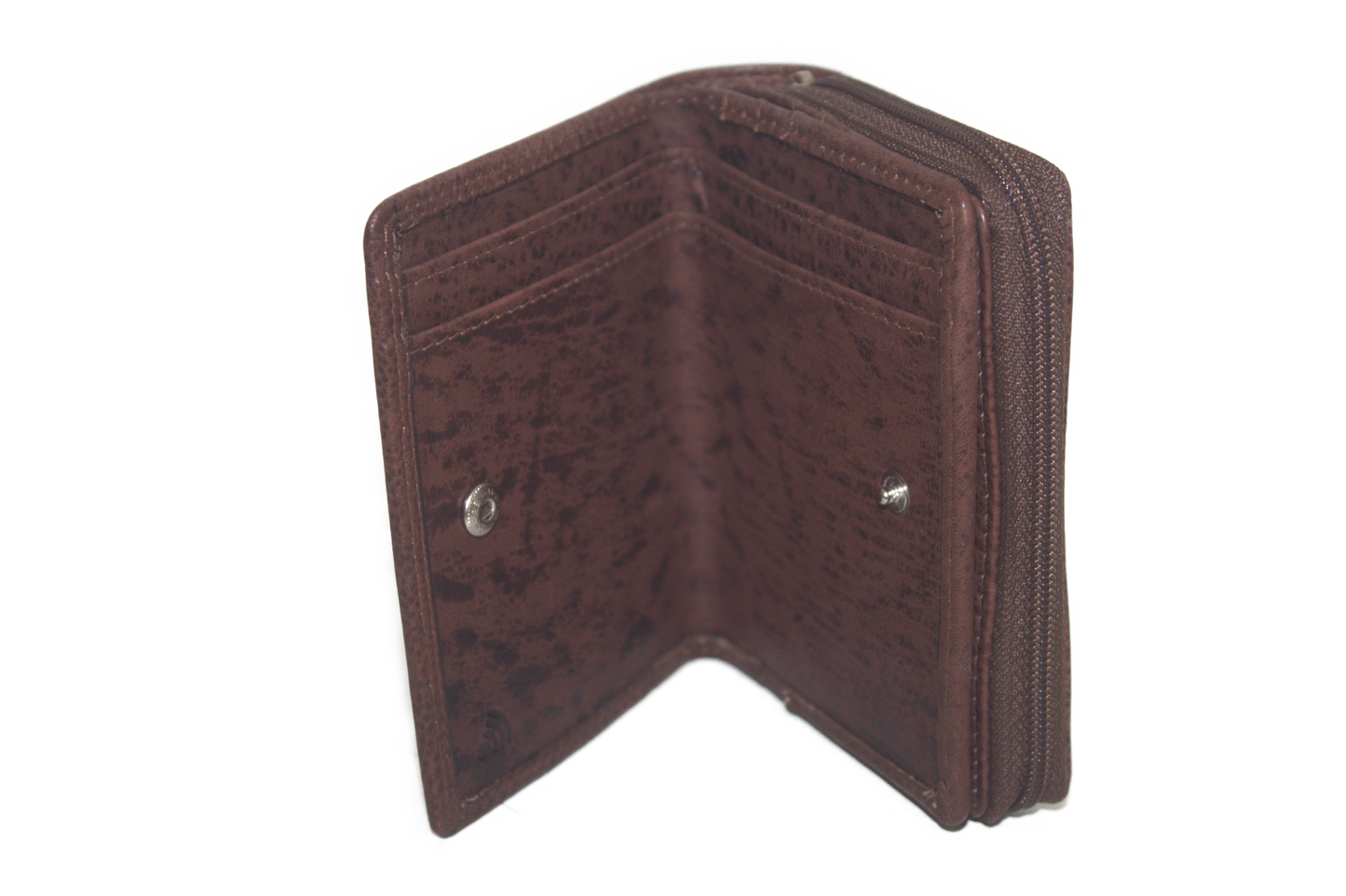 OI Rits portemonnee in 8 kleuren 293 Bruin