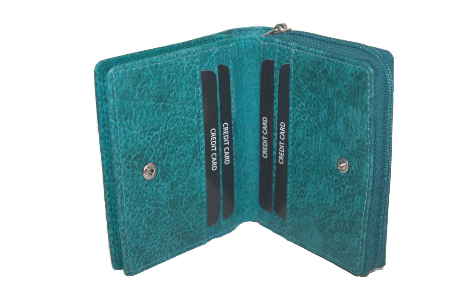 OI Rits portemonnee in 8 kleuren 293 hemels blauw