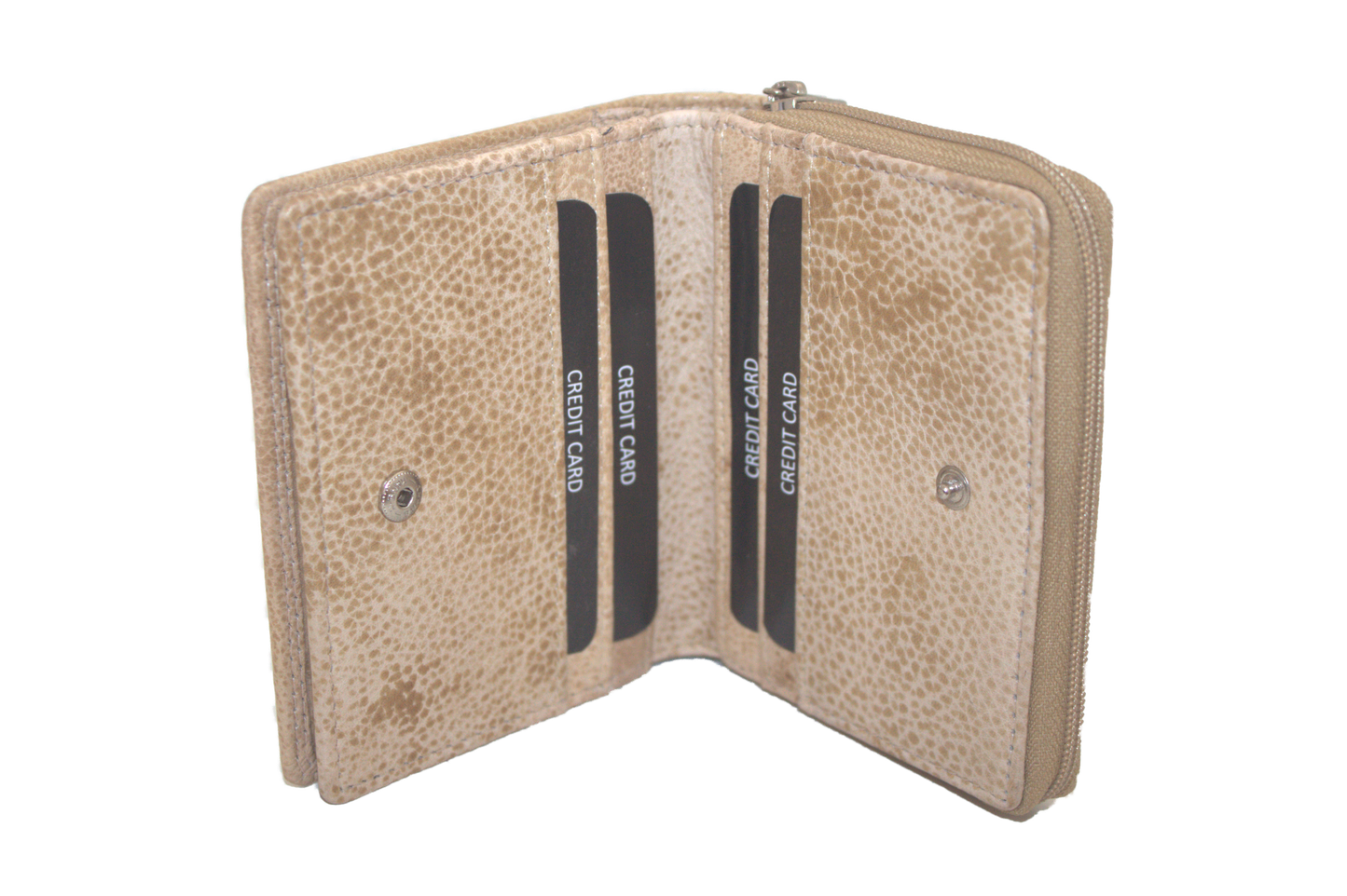 OI Rits portemonnee in 8 kleuren 293 beige