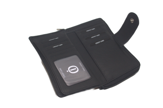 OI Dames rits portemonnee / anti skim 312