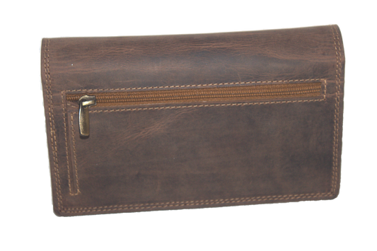 Damesportemonnee met soufflé 332H